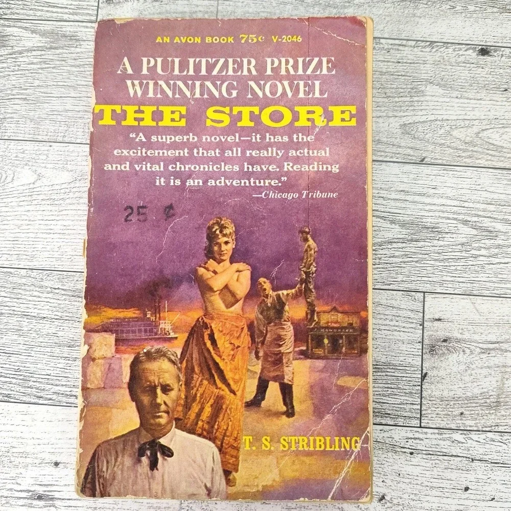 THE STORE by T.S. Stribling Rare 1960s Avon V2046 Paperback Southern Lit Classic